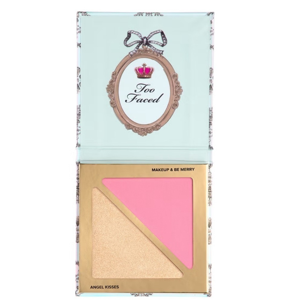 NWOB Too Faced So Foxy Neutrals Enchanted Beauty Blush Highlighter Duo